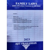 Ajit Prakashan's Family Laws Bare Acts without Comments for AIBE Exam (Edn. 2023)